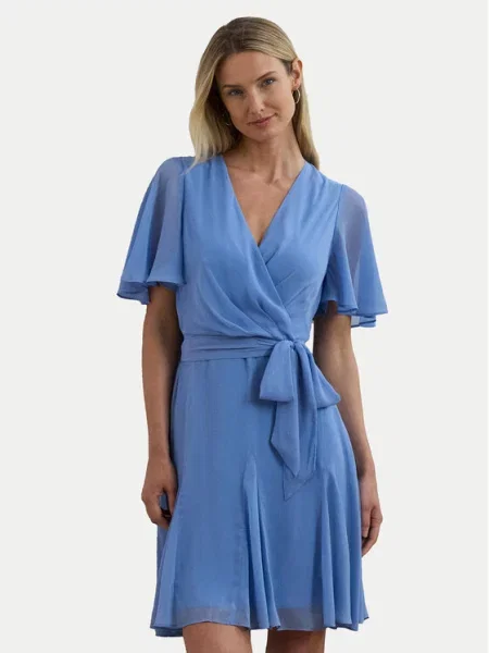 LAUREN RALPH LAUREN Koktejlové šaty modrá