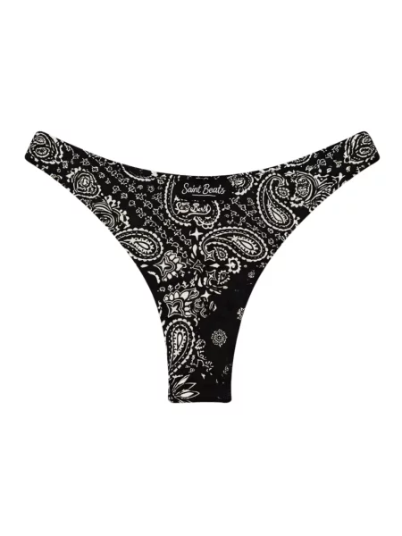 Bikini Saint Barth czarne