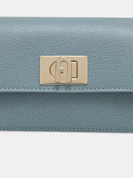 Кожаная сумка через плечо Furla