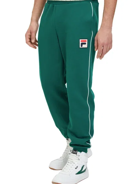 Olcsóbban. Férfi nadrág FILA Lincoln Track aventurine. Méret: XL zöld
