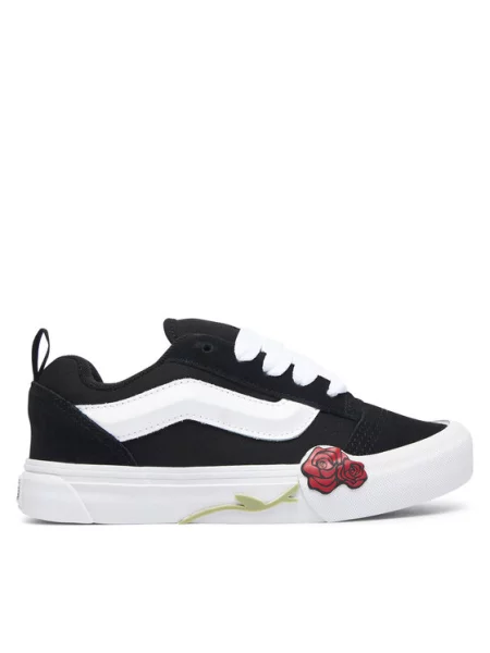Tenis superge Vans Knu Skool Rose Črna bela