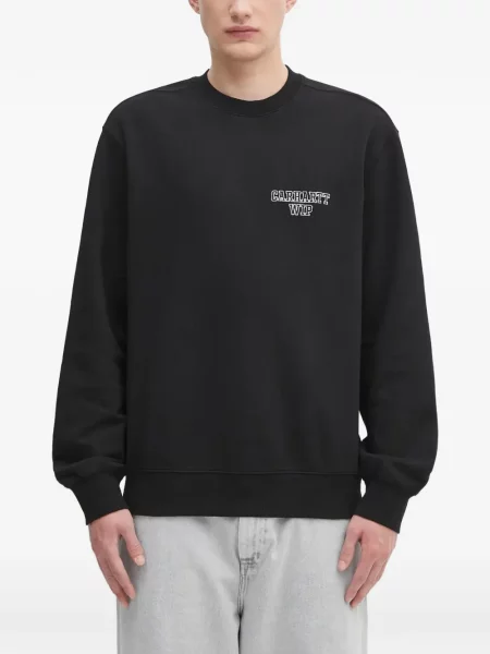 Hanorac Carhartt Wip cu imagine negru