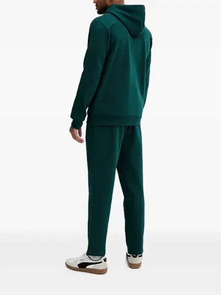 Pantaloni Adidas tricotate cu autograf alergare albastru