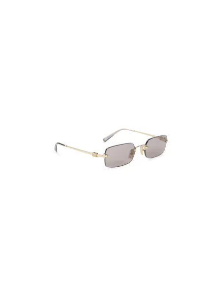Miu Miu Okulary Przeciwsłoneczne gold różowe