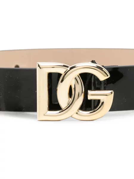 Pasek dziecięcy Dolce And Gabbana czarny