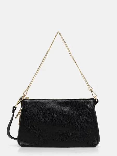 Usnjena torbica Answear.LAB črna