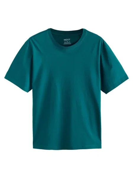 Next Tricou Essential petrol verde