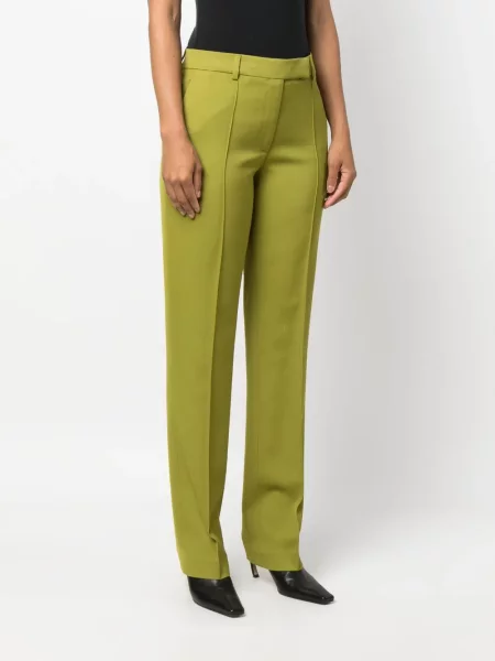 Nohavice Acne Studios zelená
