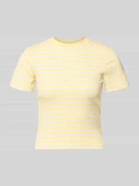T-shirt o kroju slim fit z dodatkiem Model: LUPE' Only