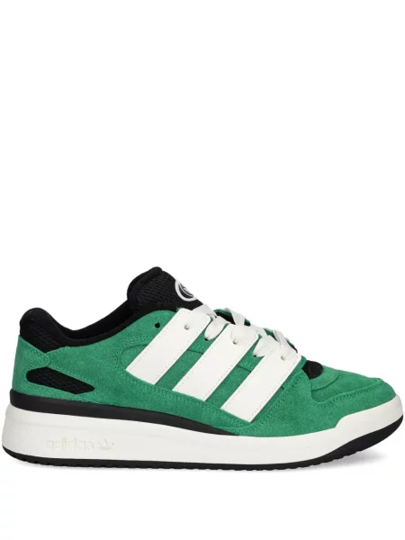 Szarvasbőr csíkos sneaker Adidas Terrex kék