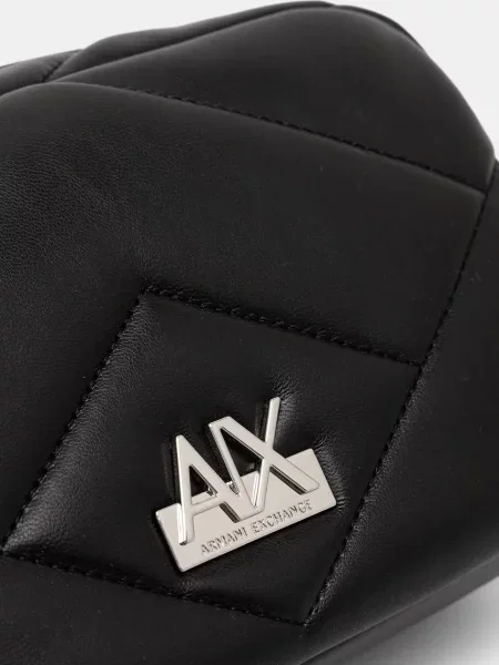 Кожаная сумка через плечо Armani Exchange