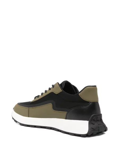 Fűzős csipkés sneaker Sergio Moretti Firenze zöld