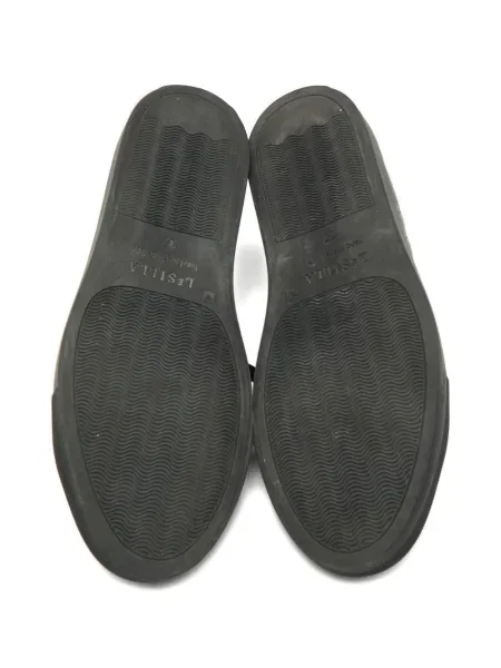 Sneakerși Le Silla din piele negru