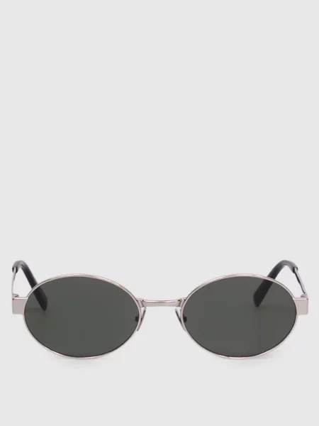Сріблясті сонцезахисні окуляри Saint Laurent