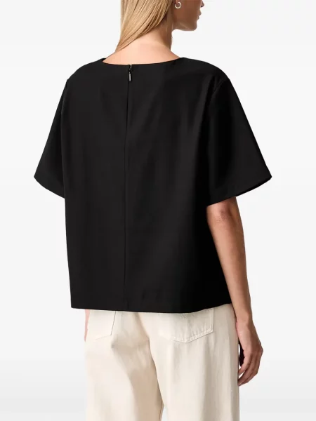 Top Armani Exchange cu autograf negru