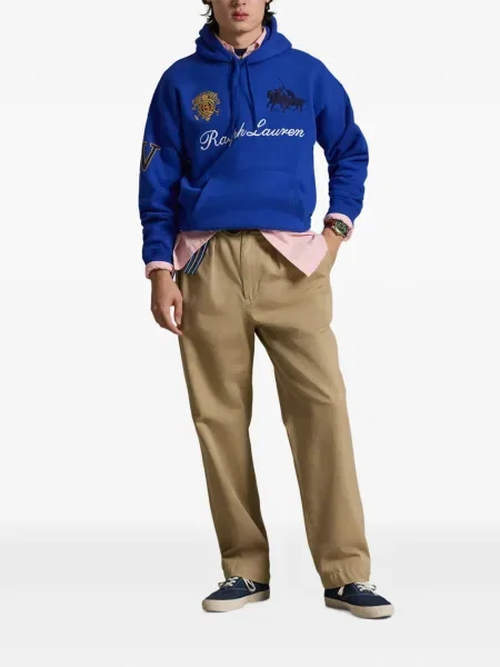 Кожени чорапи Polo Ralph Lauren с отворена пета с пейсли десен бяло