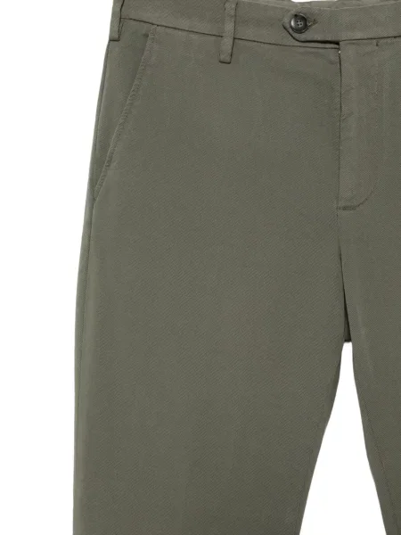 Pantaloni chino Canali verde