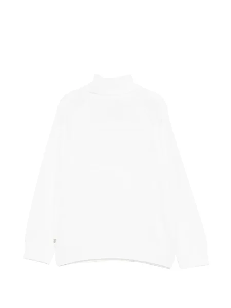 Sweter z golfem dziecięcy Douuod biały