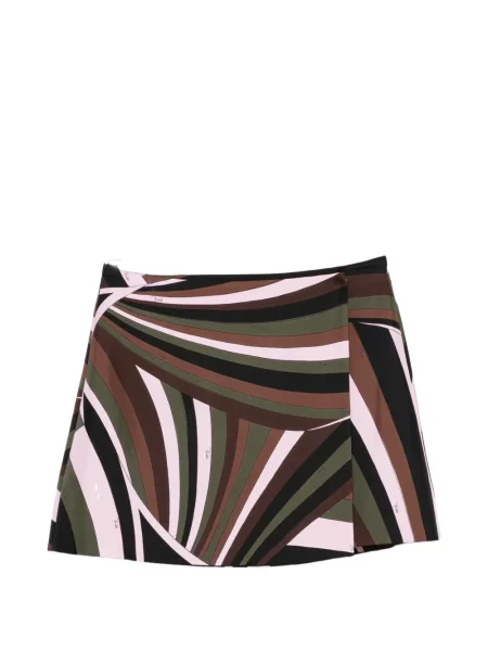 Fusta mini Pucci cu imagine plic negru