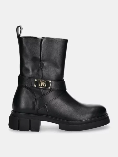 Botki Tommy Hilfiger czarne