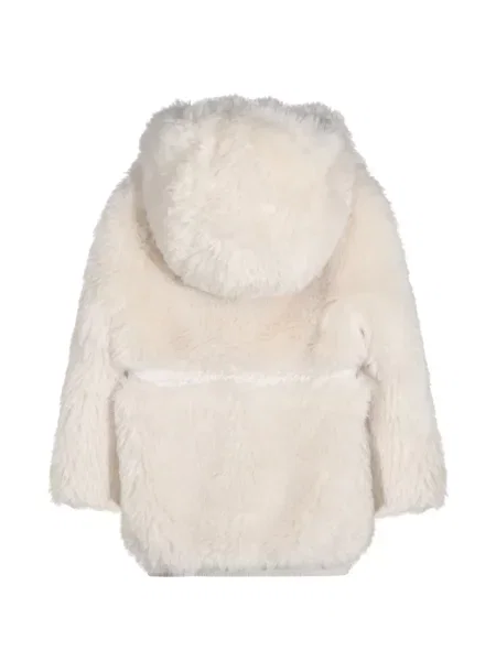 Parka dziecięca Moncler Enfant biała