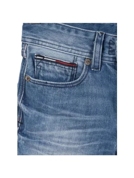 Pantaloni copii Tommy Hilfiger albastru