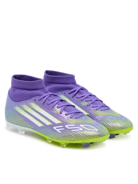 Čevlji za nagomet adidas League Mid Firm/Multi-Ground Boots vijolična