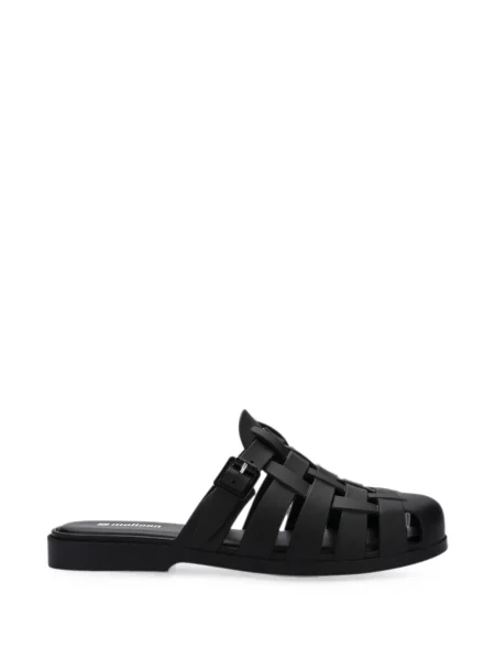 Papuci tip mules Melissa fără toc negru