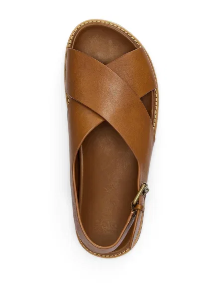 Polo Ralph Lauren Sandále karamelová hnedá