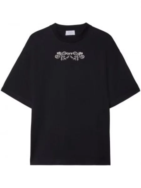 Tricou Off-white cu imagine alb