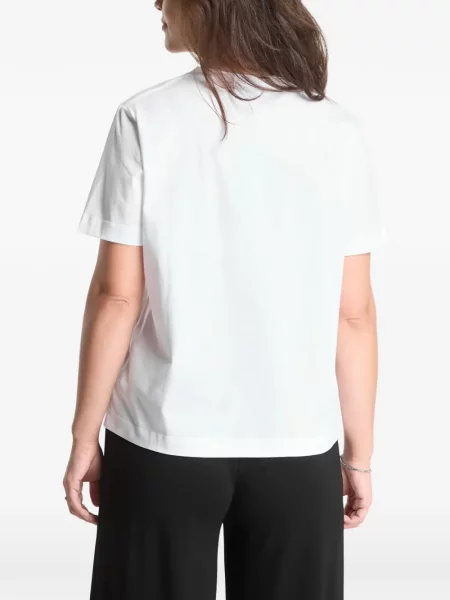 Tricou Samsøe Samsøe cu model floral cu imagine alb