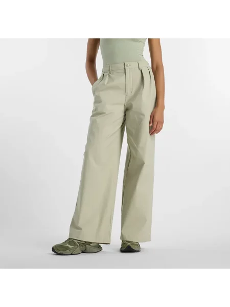 Spodnie New Balance – beżowe