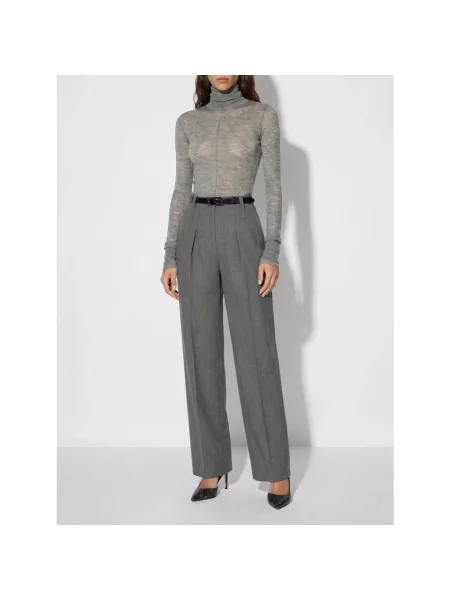 Sweter Elisabetta Franchi wełniany szary