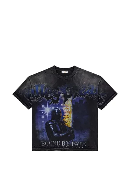 Tricou Vale zdrențuiți negru