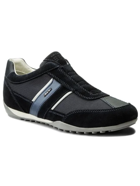Sneakerși Geox albastru