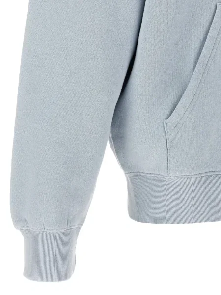 Lung hanorac cu glugă Carhartt Wip cu autograf albastru