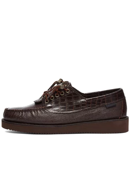 Loafersy Sebago brązowe