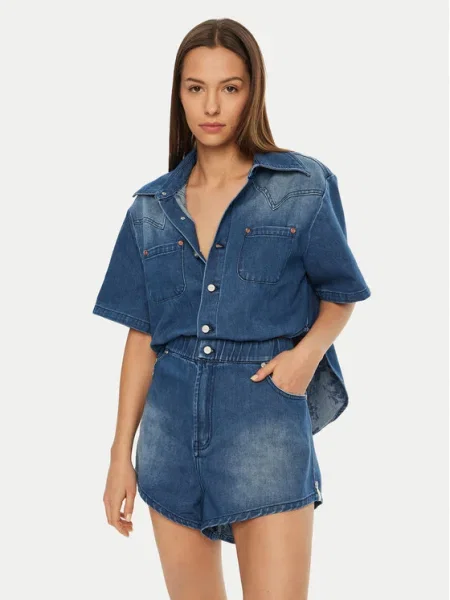 One Teaspoon Salopetă Taylor albastru