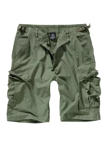 Szorty bushcraft Brandit BDU Rip-Stop Olive zielone