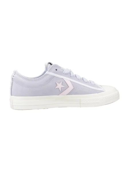 Pantofi Converse din piele de căprioară violet