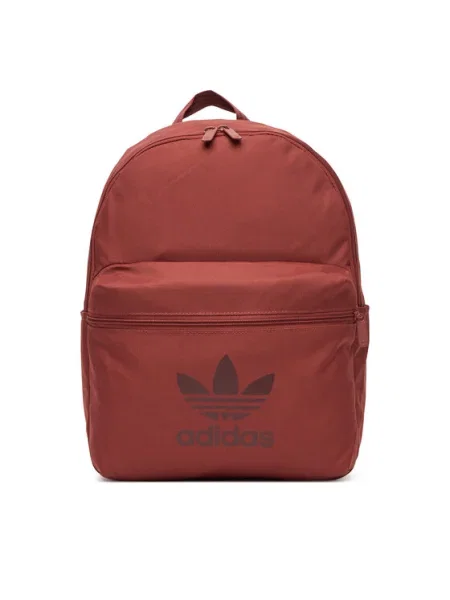 Раница adidas Originals Adicolor червено голям с принт винено червено
