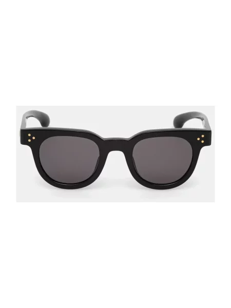 Sporty & Rich okulary przeciwsłoneczne kocie oczy czarne