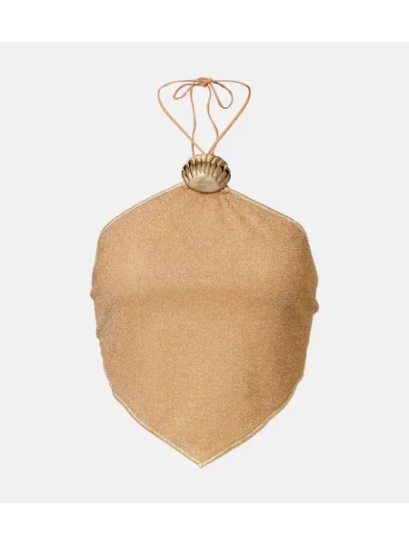 Top Oseree cu gât halter