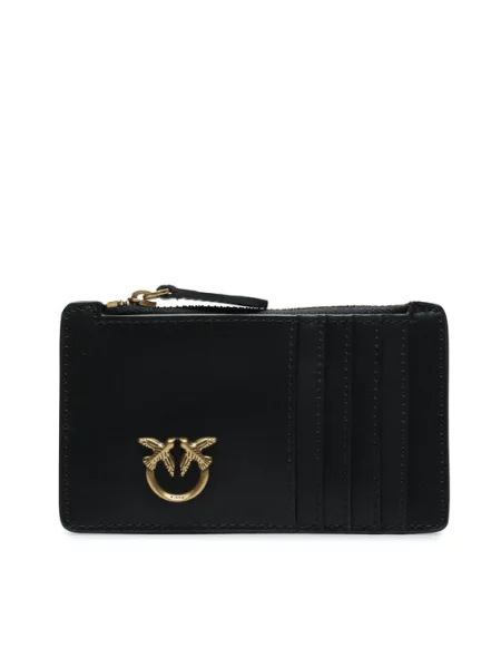 Portofel Pinko din piele negru