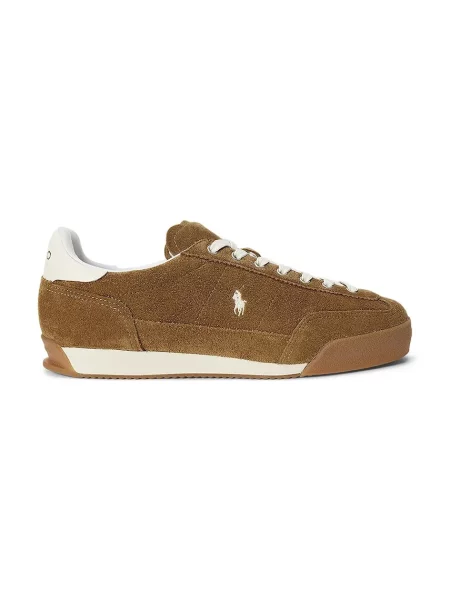 Polo Ralph Lauren Sneakersy Hester hnedá