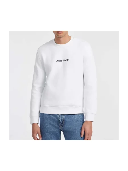 Geacă Guess Jeans alb