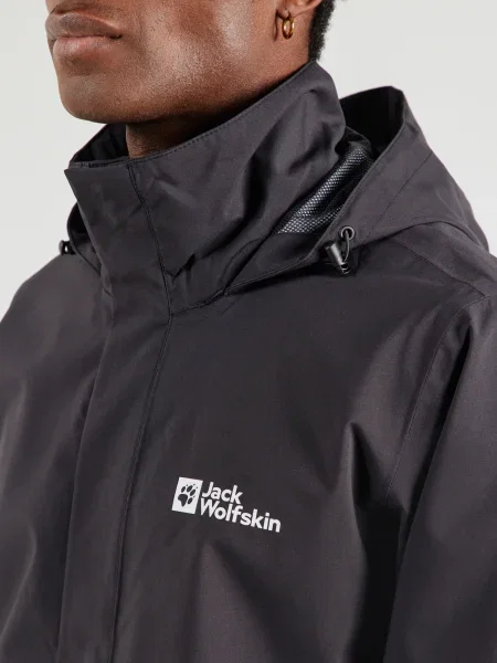 Pohodna jakna Jack Wolfskin bela