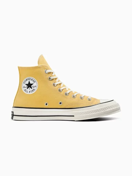 Високи кецове Converse Chuck 70 жълто