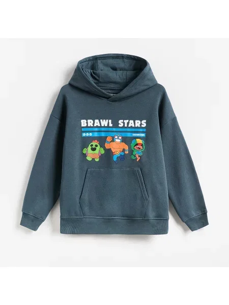 Reserved Brawl Stars pulóver sötéttürkiz