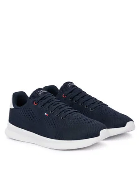 TOMMY HILFIGER Niske tenisice mornarsko plava bijela